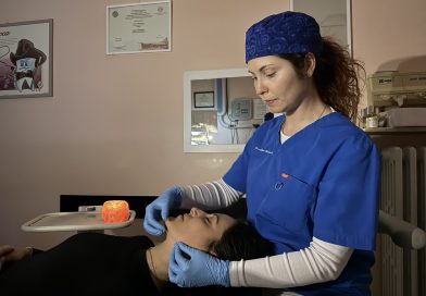 Yoga facciale in studio odontoiatrico a Bergamo da Gaia Madaschi
